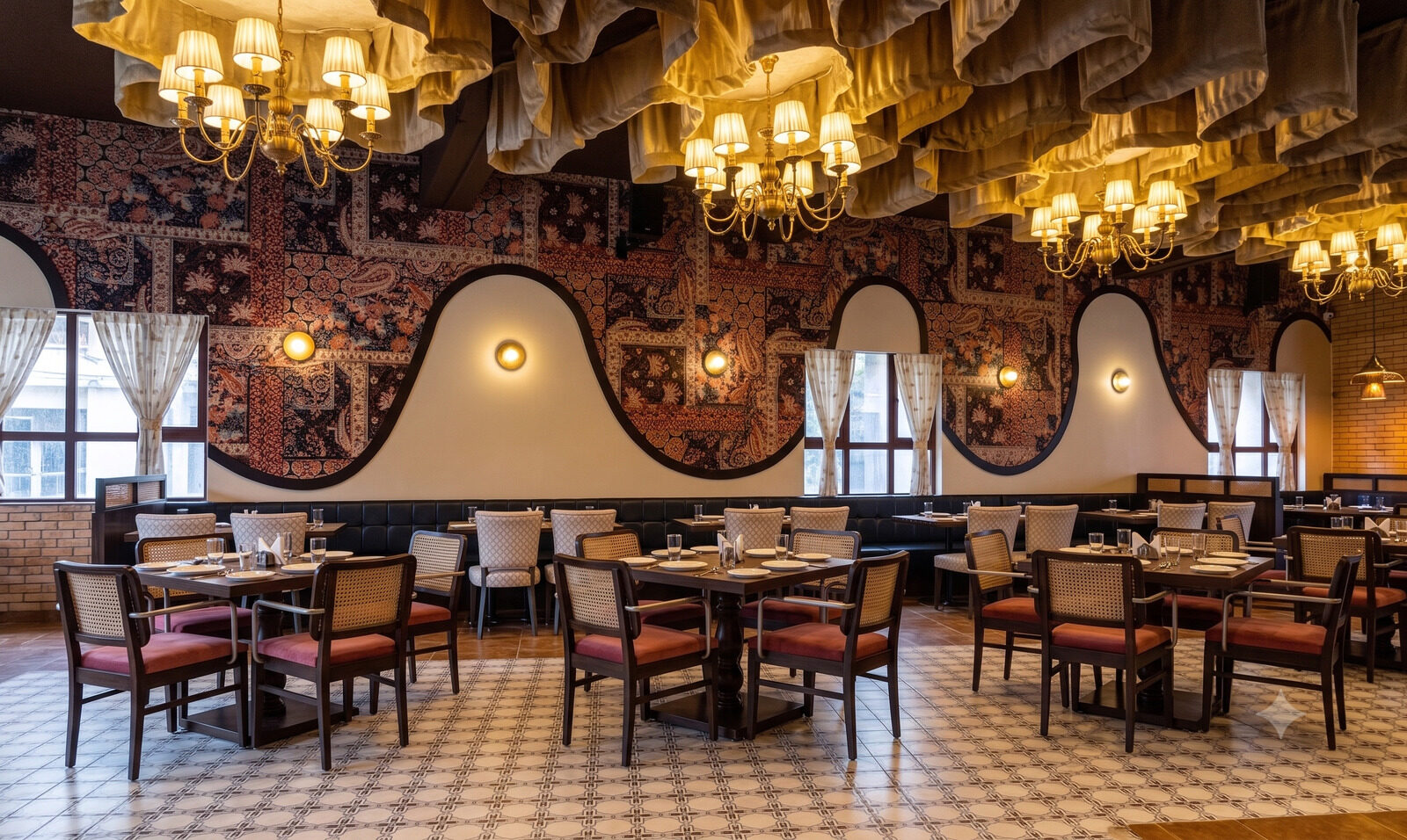 Hardeep Punjab restaurant interior wide shot