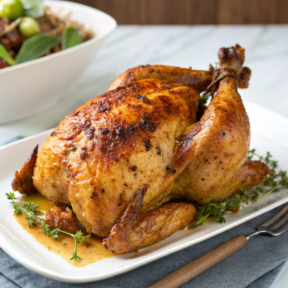 Indian Pantry roast chicken
